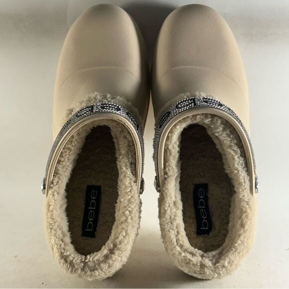 Bebe Janessa Women’s Clogs Lined Shoes Natural Tan Size 8 - Picture 5 of 8